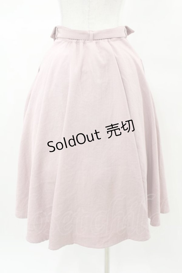 画像2: Fi.n.t / ウエストフラワー刺繍フレアースカート Free PINK H-25-03-14-1032-CA-SK-NS-ZH (2)