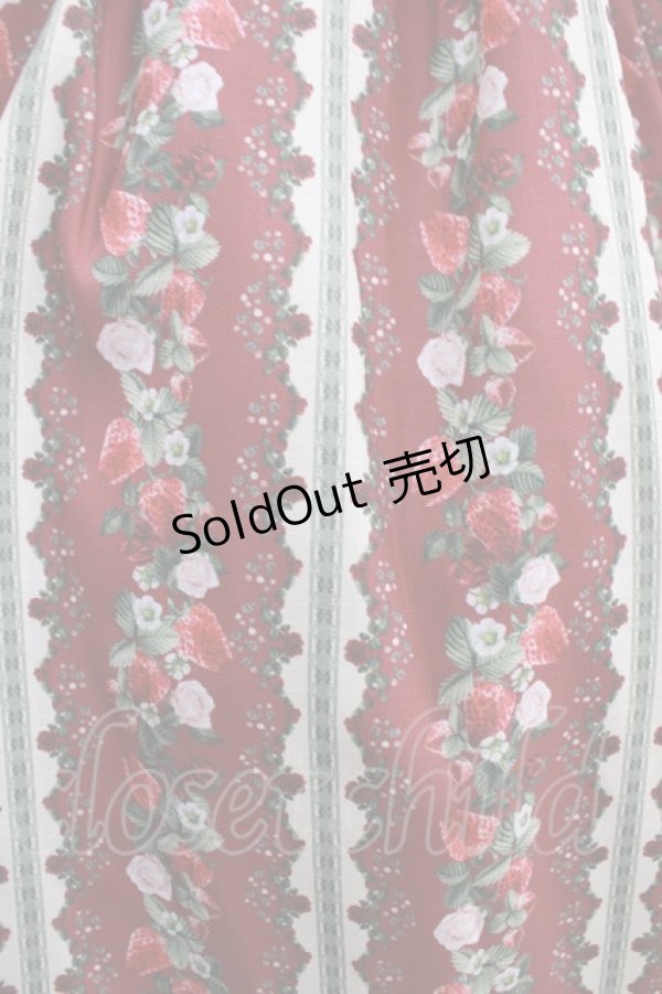 画像4: axes femme kawaii / ローズベリーガーデンワンピ M レッド H-25-03-14-005-AX-OP-NS-ZH (4)