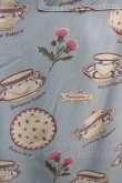 画像4: Jane Marple / Tea for twoサロペットスカート  ブルーグレー H-25-03-15-025-JM-OP-KB-ZH (4)
