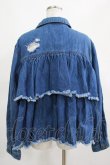 画像3: Candy Stripper / BACK FRILL JACKET  ブルー H-25-03-15-046-PU-JA-KB-ZH (3)