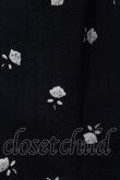 画像3: Jane Marple / Sprinkled flowers wrapped skirt Free ネイビー H-25-03-15-1032-JM-SK-NS-ZH (3)