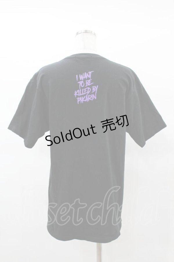 画像2: HYPER CORE / 椎名ひかり×HYPER COREコラボTシャツ  黒 H-25-03-15-1047-PU-TO-KB-ZH (2)