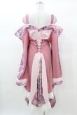 画像2: Qutie Frash / オフショル着物カーディガン  ピンク H-25-03-15-1010-QU-TO-KB-ZH (2)