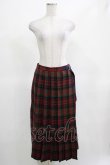 画像1: Jane Marple Dans Le Salon / Tartan check wrapped pants  グリーン×レッド H-25-03-15-056-JM-PA-KB-ZH (1)