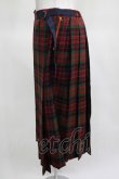 画像3: Jane Marple Dans Le Salon / Tartan check wrapped pants  グリーン×レッド H-25-03-15-056-JM-PA-KB-ZH (3)