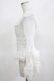 画像2: Vallee lys / Blossom Breeze Blouse  ホワイト H-25-03-15-060-GO-BL-KB-ZH (2)