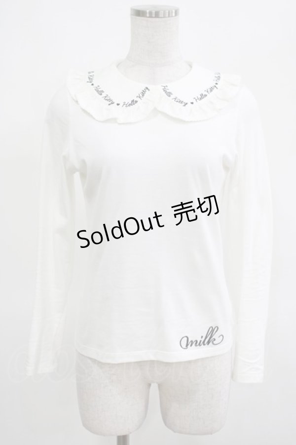 画像1: MILK / HELLO KITTY×MILK   ホワイト H-25-03-15-069-ML-TO-KB-ZH (1)