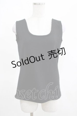 画像: Na+H / hmカットソーセット(パフスリーブ)  黒 H-25-03-15-070-PU-TO-KB-ZH