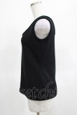 画像2: Na+H / hmカットソーセット(パフスリーブ)  黒 H-25-03-15-070-PU-TO-KB-ZH (2)