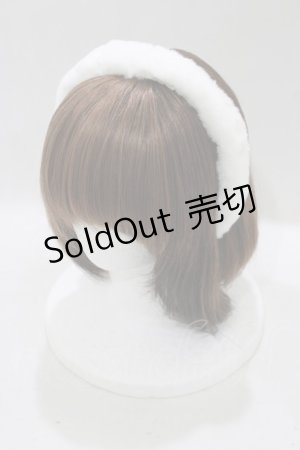 画像: Emily Temple cute / ファーパールカチューシャ  オフホワイト H-25-03-15-080-ET-AC-KB-ZH