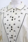 画像4: Jane Marple Dans Le Salon / Clover embroidery dress  バニラ H-25-03-15-015-JM-OP-KB-ZH (4)