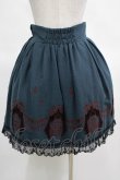 画像4: BPN / サーカス刺繍スカート  青 H-25-03-15-022-GO-SK-KB-ZH (4)