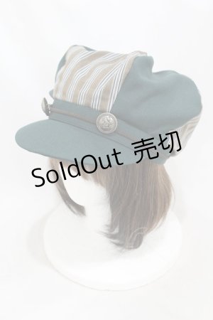 画像: ALICE and the PIRATES / POSTMAN〜運命を導く手紙と罠〜キャスケット  グリーン H-25-03-16-004-PA-AC-NS-ZH