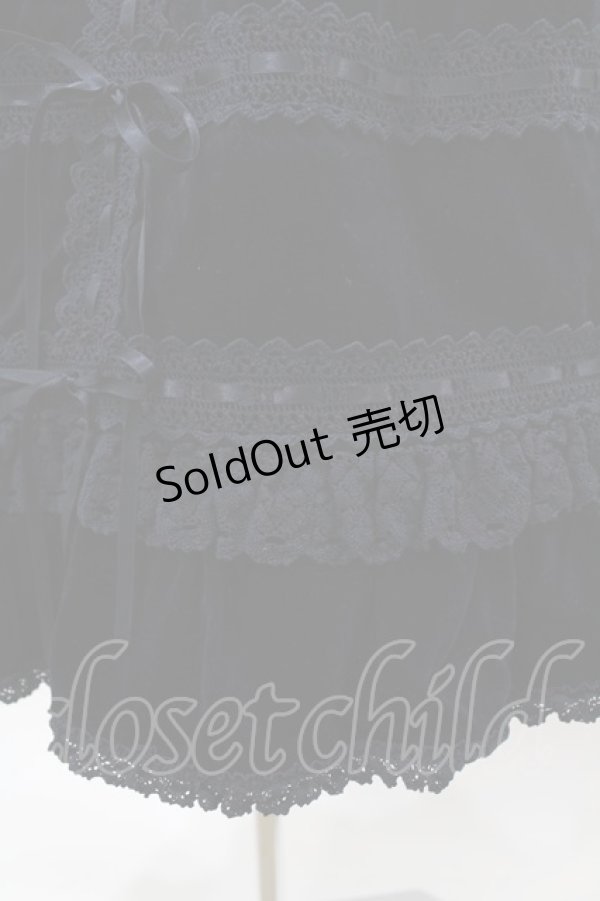 画像5: BABY,THE STARS SHINE BRIGHT / 別珍ベビードールジャンパースカート＆プリンセスドロップヘッドドレスセット Free ネイビー H-25-03-16-031-BA-OP-NS-ZH (5)