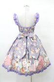 画像2: Angelic Pretty / Wonder Cookieジャンパースカート Free ブルー H-25-03-16-036-AP-OP-NS-ZH (2)