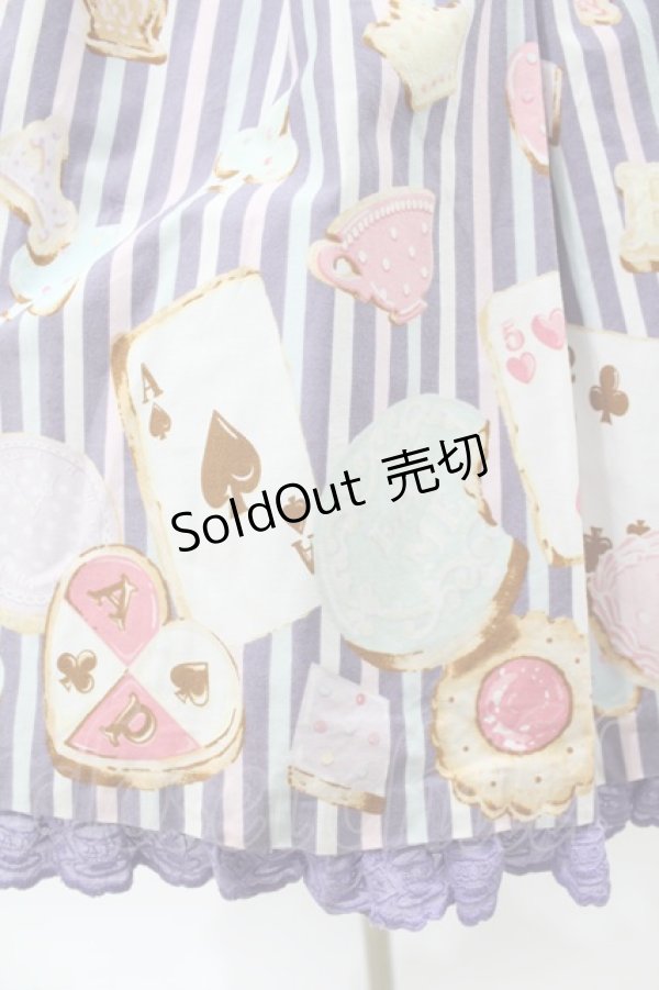 画像5: Angelic Pretty / Wonder Cookieジャンパースカート Free ブルー H-25-03-16-036-AP-OP-NS-ZH (5)