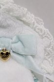 画像3: Angelic Pretty / ロップイヤーBunnyヘッドドレス（2019年）  シロ/サックス H-25-03-16-005-AP-AC-NS-ZH (3)