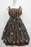 画像1: Angelic Pretty / Chocolate Rosetteジャンパースカート Free グリーン H-25-03-16-1003-AP-OP-NS-ZH (1)