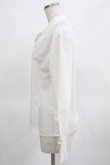 画像2: Melody BasKet / Pleatsfrill Blouse Free オフ H-25-03-16-1042-LO-BL-NS-ZH (2)