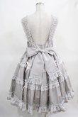画像3: Angelic Pretty / Ladyティアードジャンパースカート Free グレー H-25-03-16-1004-AP-OP-NS-ZH (3)