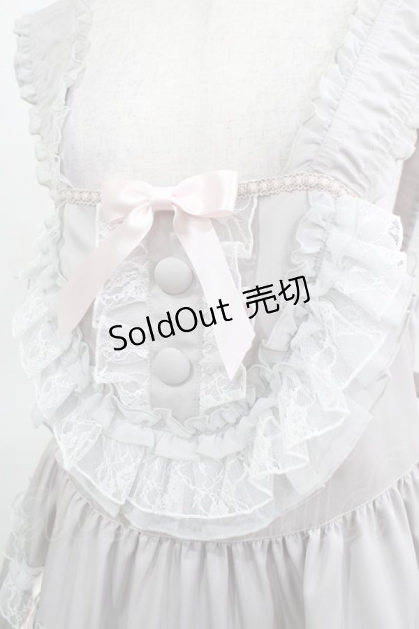 画像4: Angelic Pretty / Ladyティアードジャンパースカート Free グレー H-25-03-16-1004-AP-OP-NS-ZH (4)