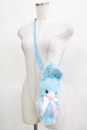 画像: Angelic Pretty / BUNNY TOYぬいぐるみポーチ  サックス H-25-03-16-1061-AP-BG-NS-ZH
