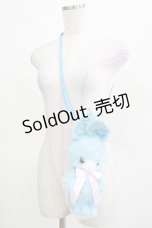 画像: Angelic Pretty / BUNNY TOYぬいぐるみポーチ  サックス H-25-03-16-1061-AP-BG-NS-ZH