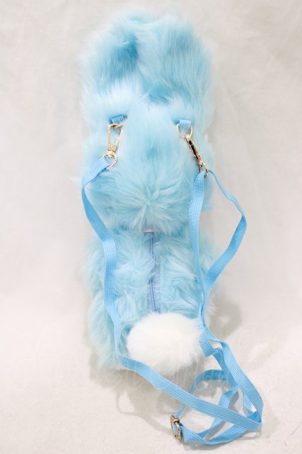 画像3: Angelic Pretty / BUNNY TOYぬいぐるみポーチ  サックス H-25-03-16-1061-AP-BG-NS-ZH (3)