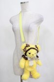 画像1: BABY,THE STARS SHINE BRIGHT / はちみつふたごの あま?あま?くみゃちゃんポシェット【福岡店限定】 きいろ×茶  H-25-03-16-1062-BA-BG-NS-ZH (1)