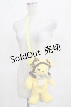 画像: BABY,THE STARS SHINE BRIGHT / はちみつふたごの あま?あま?くみゃちゃんポシェット【福岡店限定】 きいろ×茶  H-25-03-16-1062-BA-BG-NS-ZH