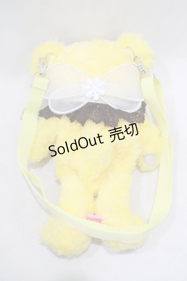 画像3: BABY,THE STARS SHINE BRIGHT / はちみつふたごの あま?あま?くみゃちゃんポシェット【福岡店限定】 きいろ×茶  H-25-03-16-1062-BA-BG-NS-ZH (3)
