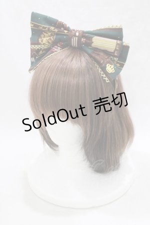 画像: Angelic Pretty / Chocolate Rosetteカチューシャ  グリーン H-25-03-16-1074-AP-AC-NS-ZH