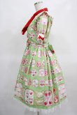 画像2: Angelic Pretty / Sunny Day Brunchワンピース Free グリーン H-25-03-16-1006-AP-OP-NS-ZH (2)