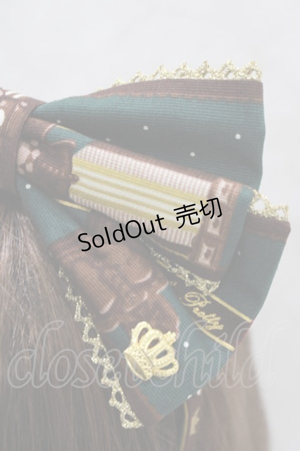 画像2: Angelic Pretty / Chocolate Rosetteカチューシャ  グリーン H-25-03-16-1074-AP-AC-NS-ZH (2)