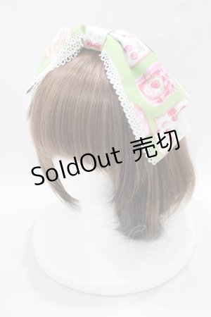 画像: Angelic Pretty / Sunny Day Brunchカチューシャ  グリーン H-25-03-16-1075-AP-AC-NS-ZH