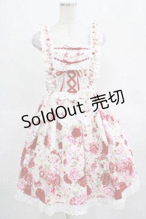 画像: BABY,THE STARS SHINE BRIGHT / スローモーションブーケ〜あの日の私の想い〜柄ジャンパースカートII Free 生成り H-25-03-16-1011-BA-OP-NS-ZH