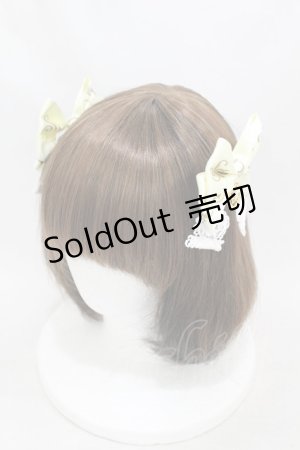 画像: BABY,THE STARS SHINE BRIGHT / BABYロゴリボンコーム  イエロー H-25-03-16-012-BA-AC-NS-ZH