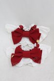 画像1: BABY,THE STARS SHINE BRIGHT / Strawberry Gardenお袖とめ  オフ/エンジ H-25-03-16-014-BA-ZA-NS-ZH (1)