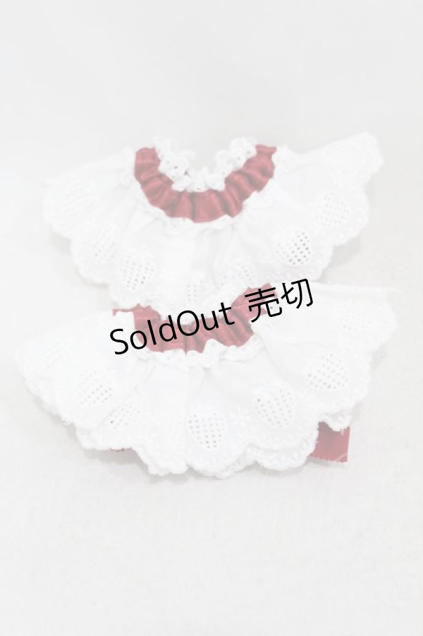 画像2: BABY,THE STARS SHINE BRIGHT / Strawberry Gardenお袖とめ  オフ/エンジ H-25-03-16-014-BA-ZA-NS-ZH (2)
