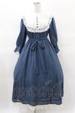画像1: Victorian maiden / リラックスレディドレス Free ナイトブルー H-25-03-16-025-CL-OP-NS-ZH (1)