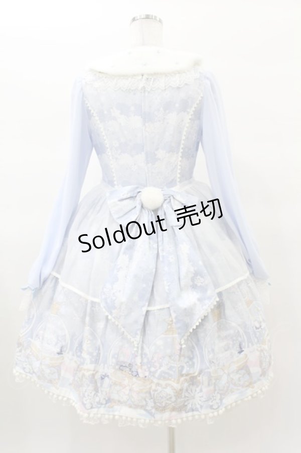 画像2: Angelic Pretty / Sugar Dream Domeワンピース Free サックス H-25-03-16-027-AP-OP-NS-ZH (2)