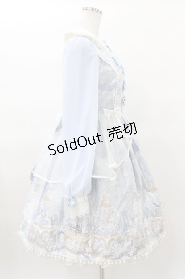 画像3: Angelic Pretty / Sugar Dream Domeワンピース Free サックス H-25-03-16-027-AP-OP-NS-ZH (3)