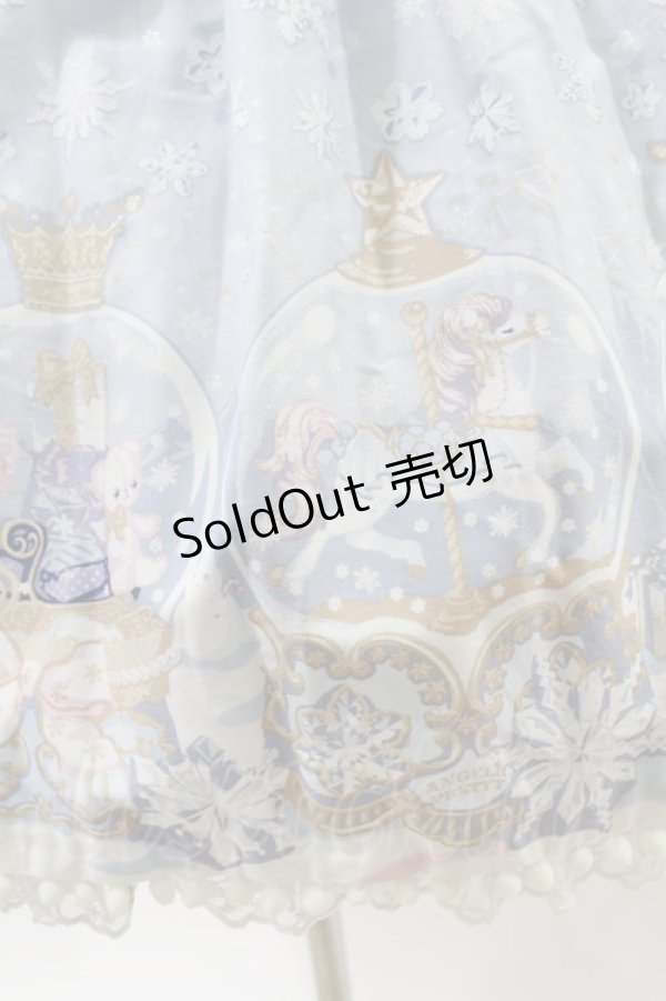 画像5: Angelic Pretty / Sugar Dream Domeワンピース Free サックス H-25-03-16-027-AP-OP-NS-ZH (5)