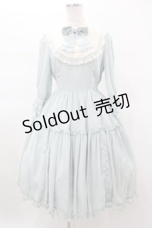 画像: Innocent World / クラシカルお袖レースワンピース M ミント H-25-03-16-028-IW-OP-NS-ZH