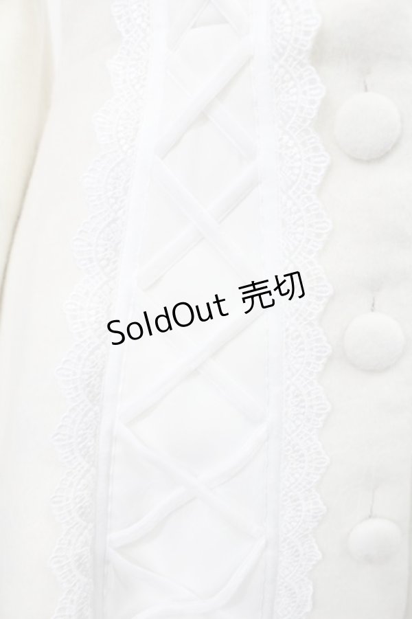 画像5: ATELIER PIERROT / Lunar Lattice Coat -Princess Sleeves-  ホワイト H-25-03-17-004-EL-CO-KB-ZT-C051 (5)