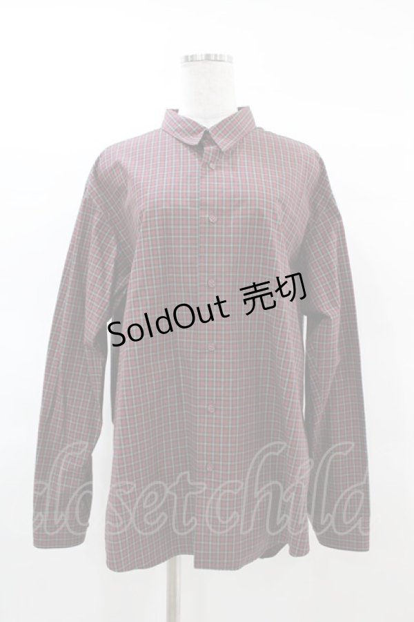 画像1: MILKBOY / NECK HANGER SHIRTS  レッド H-25-03-17-1039-MB-BL-KB-ZH (1)