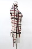 画像3: Jean Paul GAULTIER / ランダムチェックネットトップス 40 オフ H-25-03-17-1012-GO-TO-KB-ZH (3)