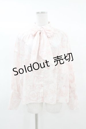 画像: EXCENTRIQUE / Crystal Paraceブラウス  モーヴ H-25-03-17-1035-EL-BL-KB-ZH
