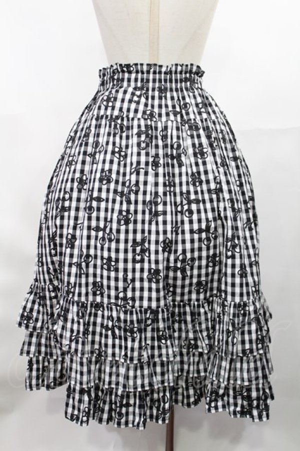 画像2: Jane Marple / Picnic clothダンドールスカート  ブラック H-25-03-17-006-JM-SK-KB-ZH (2)