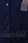 画像3: Jane Marple / Little tassel dollsエンブロイダリーカーディガン  ネイビー H-25-03-17-016-JM-TO-KB-ZH (3)